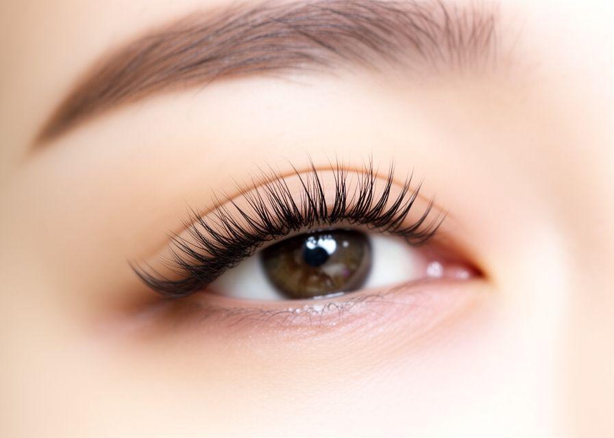 Vorher-nachher Vergleich einer Kundin in Zürich mit natürlichem Augenaufschlag und präziser Wimpernverlängerung
